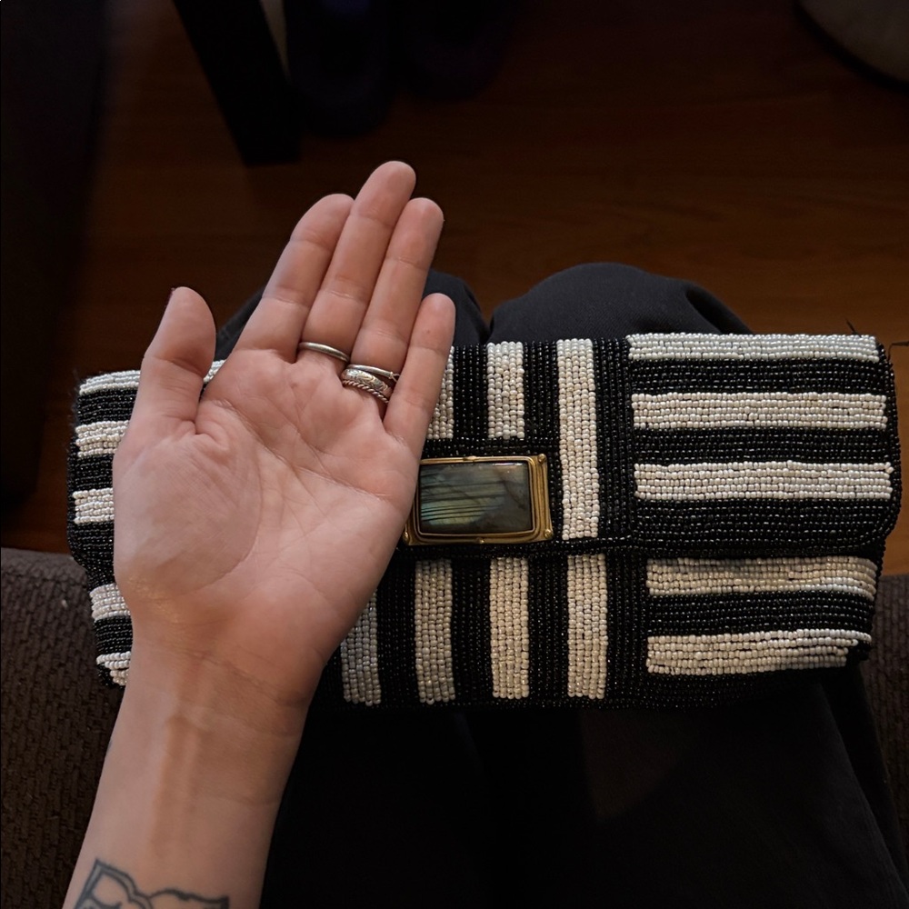 Mary Frances vintage beaded clutch - Picture 7 of 8